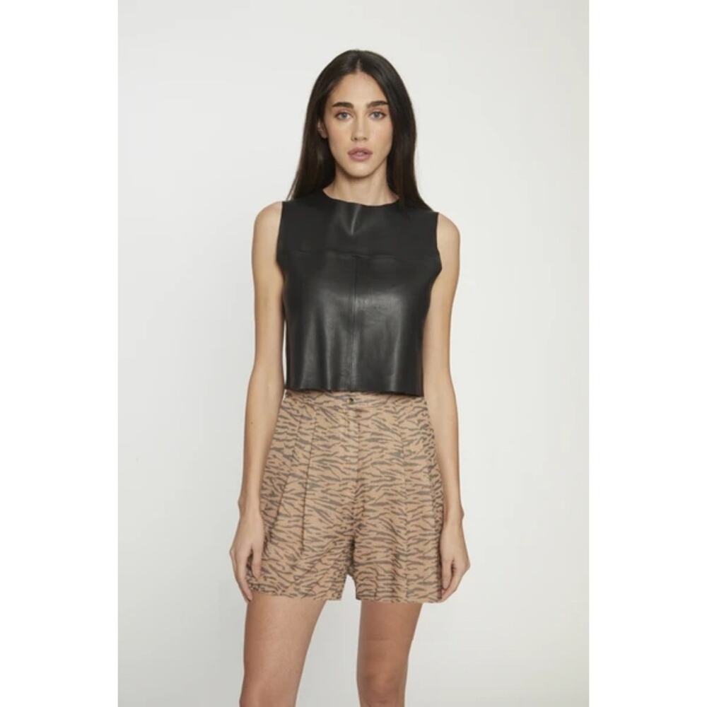 NWT WALTER BAKER Nanette Short in Bali Tiger Print